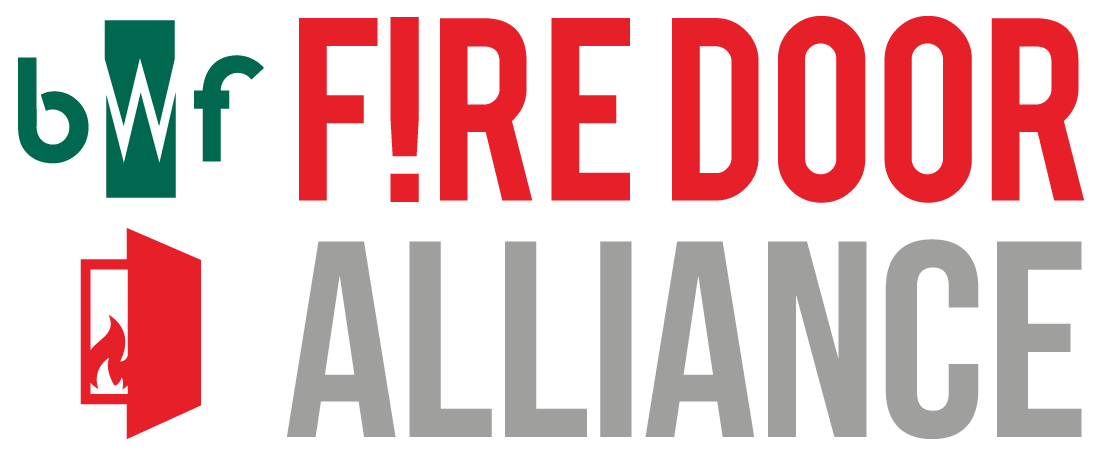 The BWF Fire Door Alliance Logo.