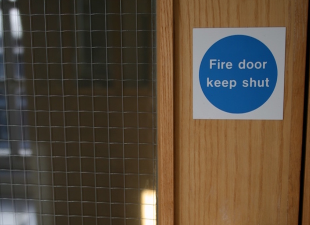 Fire door trimming